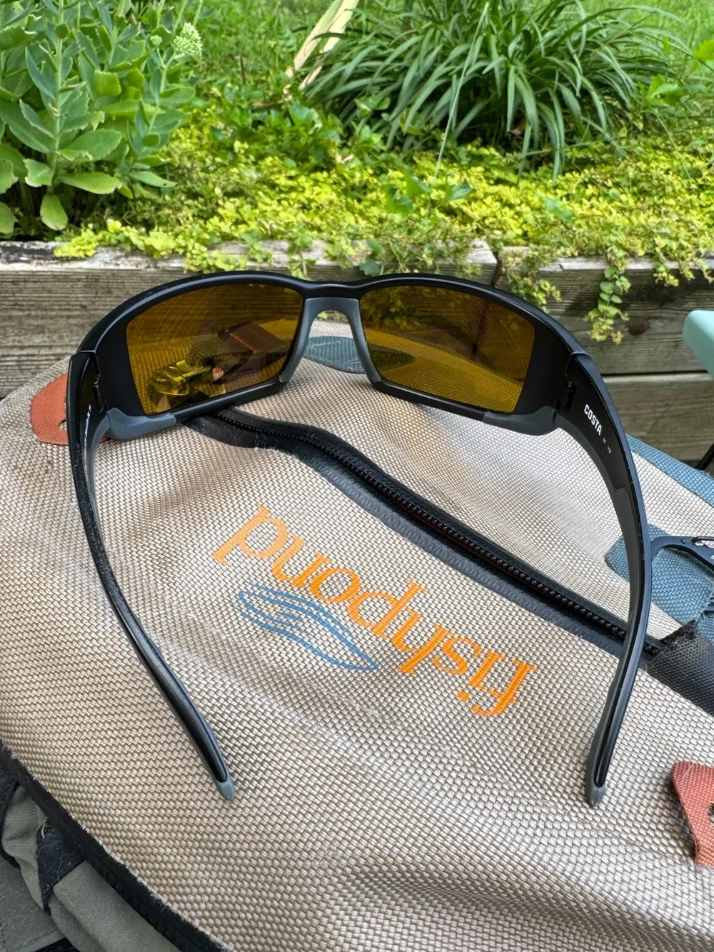 Costa Del Mar Blackfin Sunglasses (Matte Black / Sunrise Silver Mirror 580P)